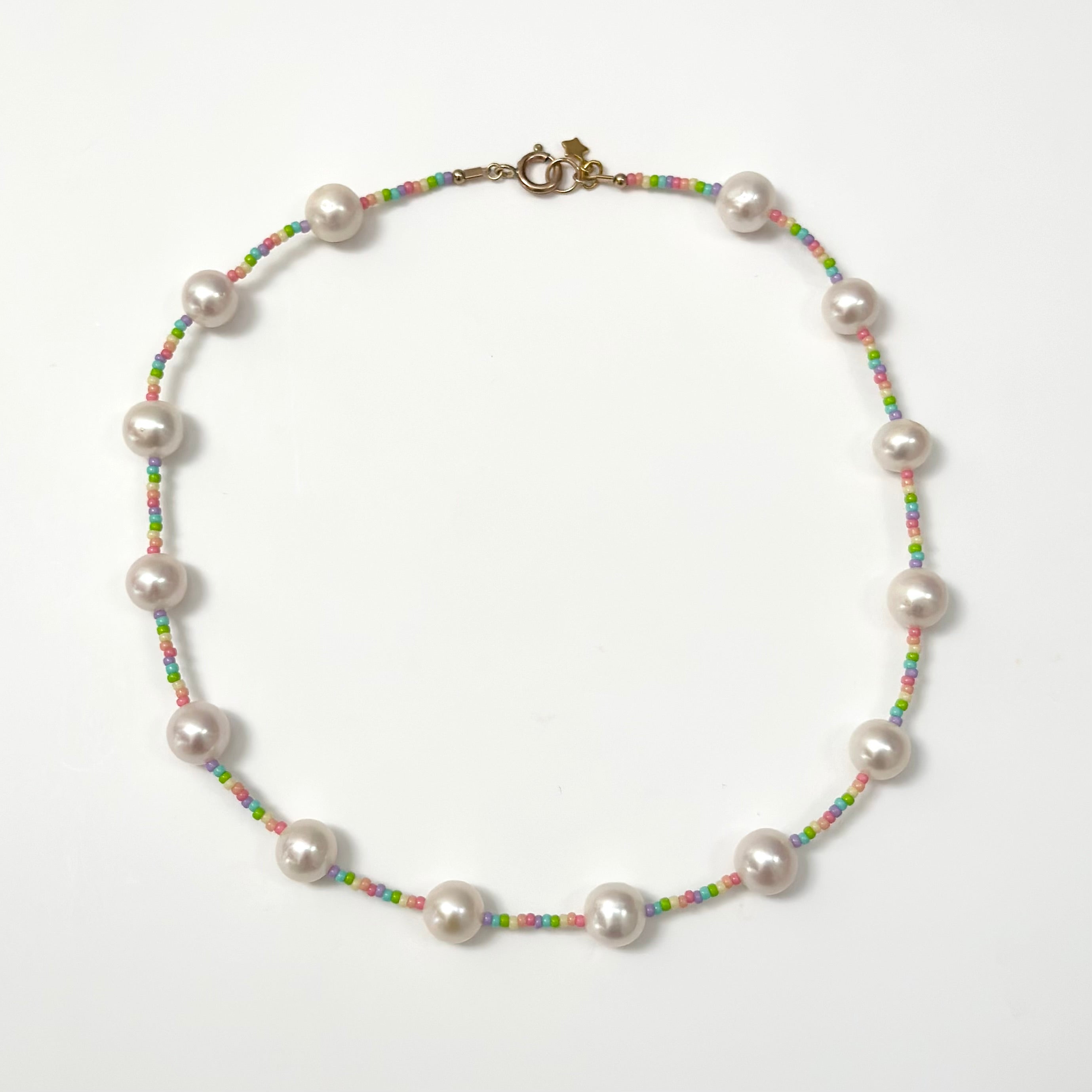 Fresh Water Pearl Unicorn Necklace