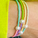 Rainbow Stacking Bracelet