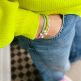 Rainbow Stacking Bracelet