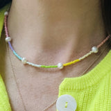 Rainbow Stacking Necklace