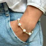 Fresh Water Pearl Unicorn Bracelet