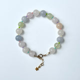 Morganite Bubble Bracelet