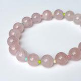 Natural Rose Quartz Unicorn Bubble Bracelet