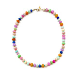 Brights and Stripes Natural Opal Necklace