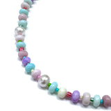 Lights and Stripes Opal and Pearl Necklace