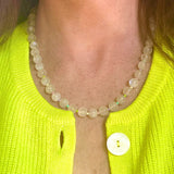 Natural Moonstone Bubble Necklace