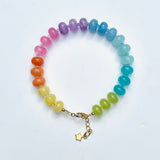 Rainbow Jade Sunshine Bracelet